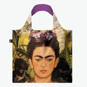 Torba LOQI • FRIDA KAHLO Autoportret z cierniowym naszyjnikiem i kolibrem