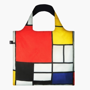 Torba LOQI • PIET MONDRIAN Kompozycja w czerwieni, żółci, błękicie i czerni