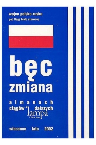 Bęc Zmiana. Lampowy Almanach Z Flagą Biało-Czerwoną i Trzema Paskami Na Okładce