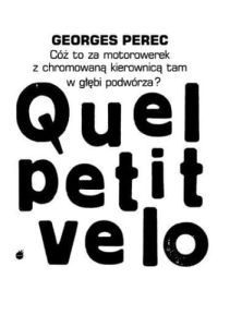 Cóż to za motorowerek z chromowaną kierownicą tam w głębi podwórza?