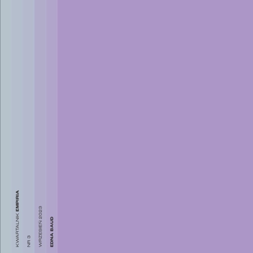 Kwartalnik "Empiria" nr 3