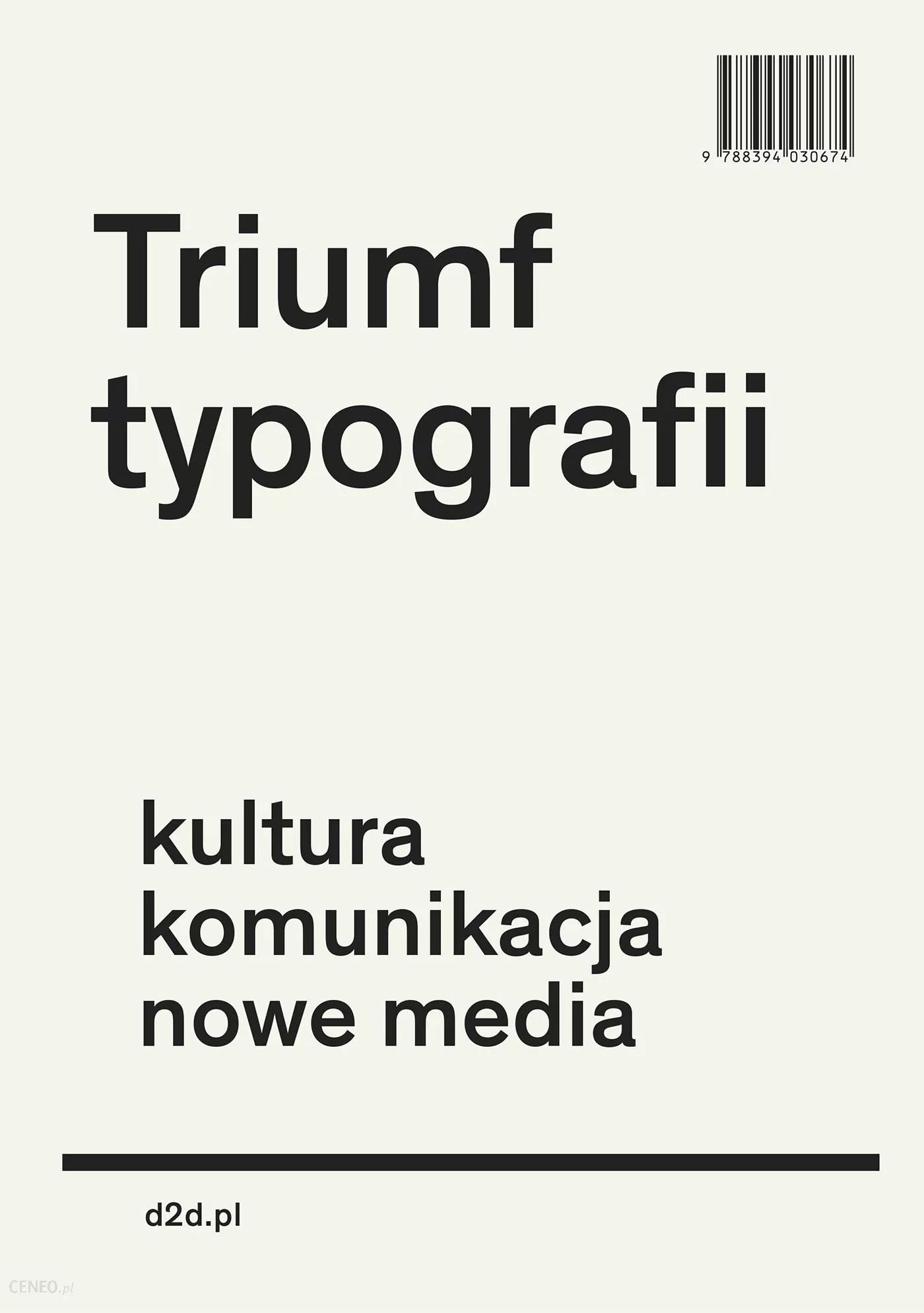 triumf typografii książka